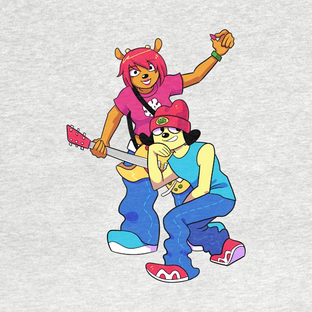 Parappa and Lammy by scrims